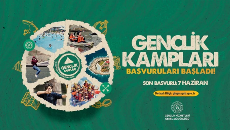 Gençlik Kampı Başvuruları Sürüyor