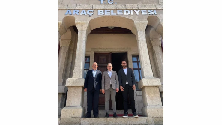 Gençlik ve Spor Müdürü Kuşcu'dan Araç Belediye Başkanı Yazkan'a Ziyaret