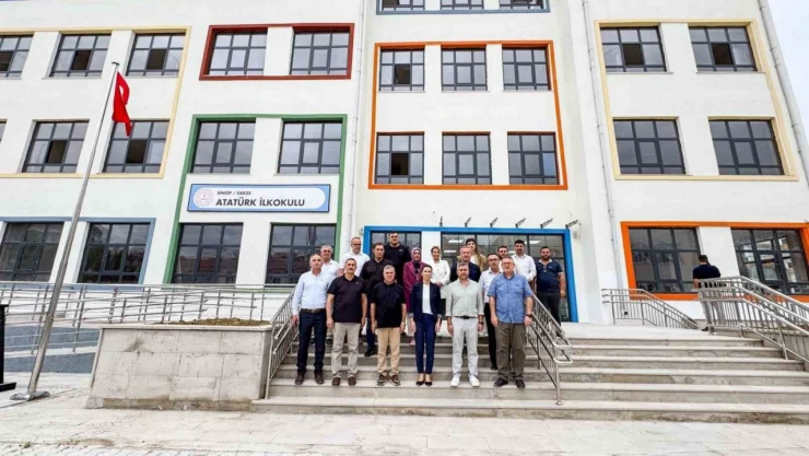 Gerze'deki Kamu Yatırımları Devam Ediyor