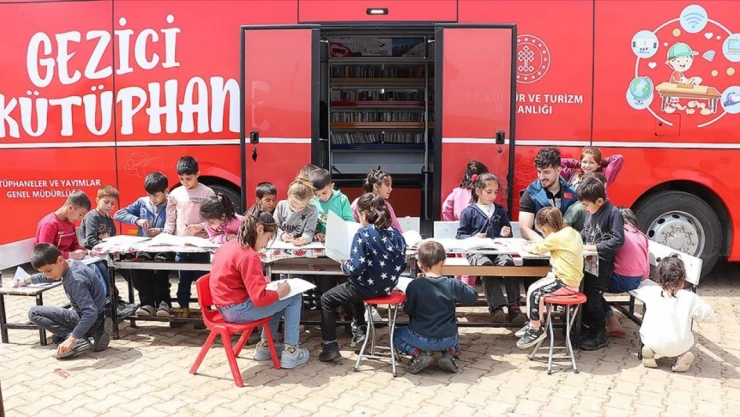 Gezici Kütüphaneler Bin 57 Noktaya Ulaştı