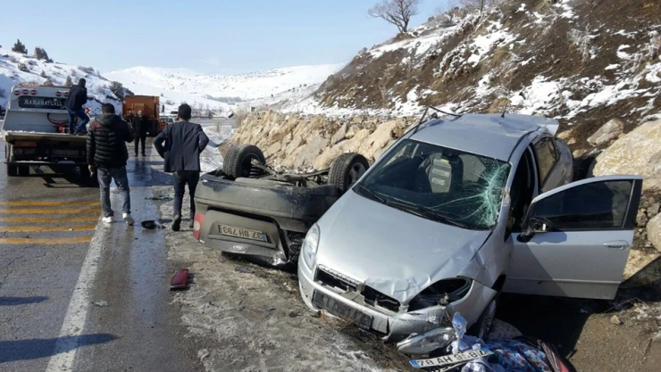 Gizli buzlanma 3 ayrı kazaya sebebiyet verdi