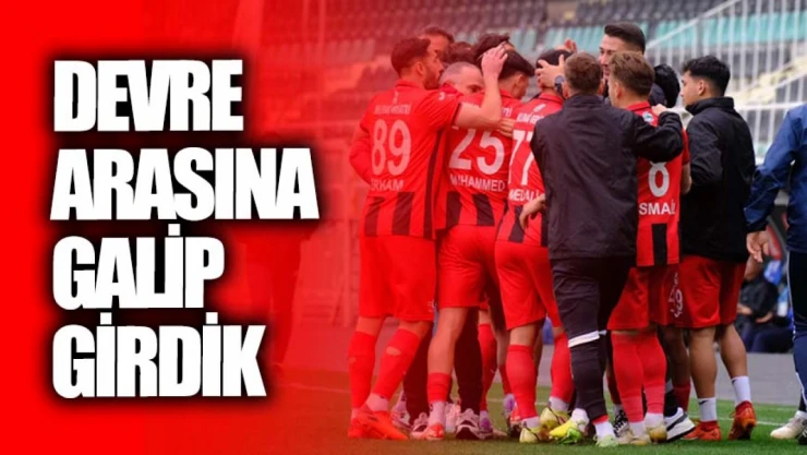 GMG Kastamonuspor, Düzce'de İlk Yarıyı Önde Kapattı