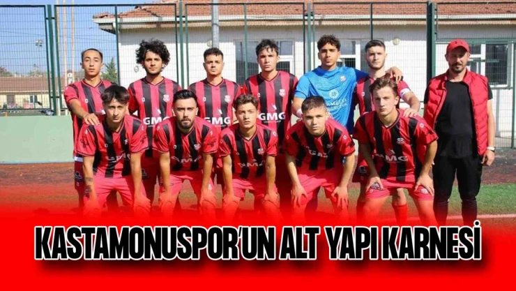 GMG Kastamonuspor'un 'Akademi' Tablosu