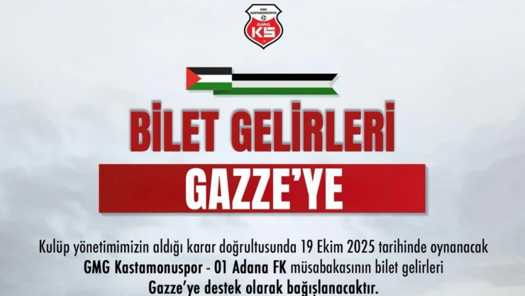 GMG KSK'dan Gazze'ye Anlamlı Destek