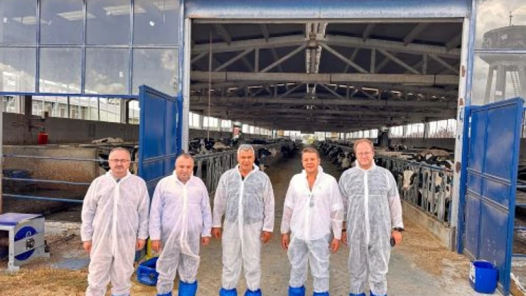 Gökkale Hayvancılık Çiftliği Ziyaret Edildi