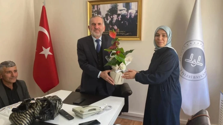 Gölköy Kur'an Kursu Öğrencilerinden İl Müftüsüne Anlamlı Ziyaret