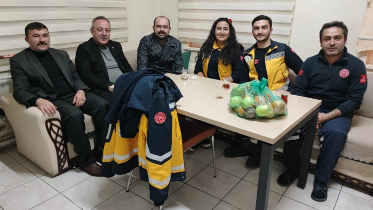 Görevi Başındaki Personele Ziyaret