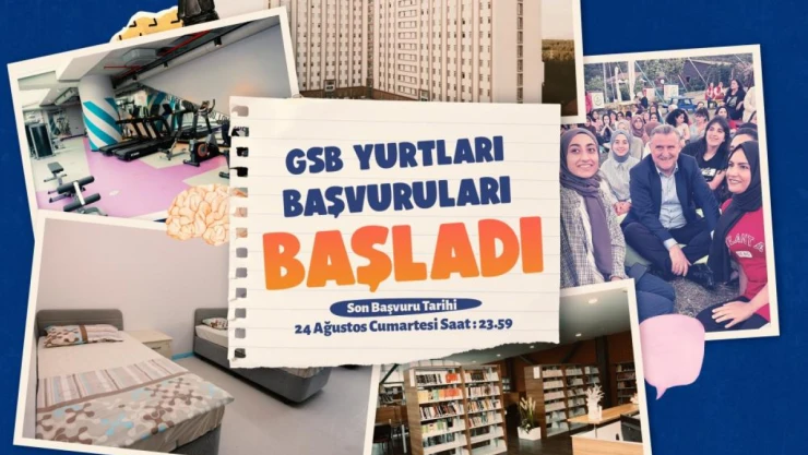 GSB Yurt Başvuruları Başladı