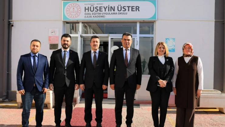 Gümüş'ten, Hüseyin Üster Özel Eğitim Uygulama Okulu'na ziyaret