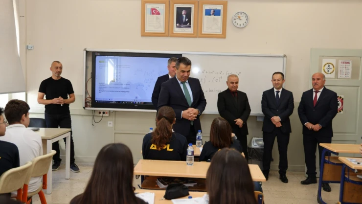 Gümüşten, Abdurrahmanpaşa Lisesi'ne Ziyaret