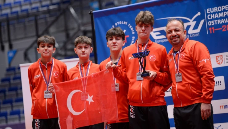 Gündoğdu'lu Milli takım Avrupa İkincisi