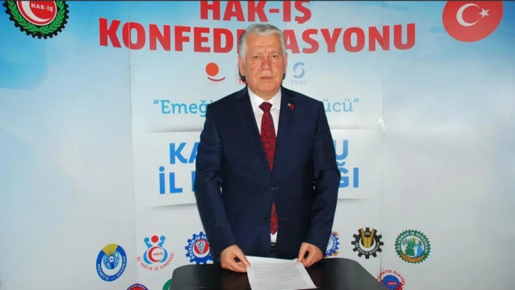HAK-İŞ İl Başkanı Çağlı: 'Türkiye'nin Yanında Yer Almaya Devam Edeceğiz'