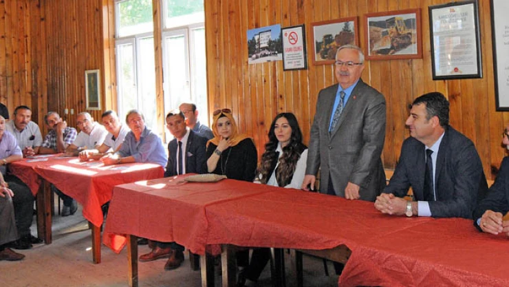 Hakkı Köylü'den İl Özel İdaresi'ne ziyaret