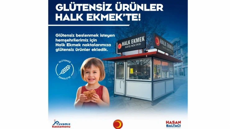 Halk Ekmek'te Glütensiz Ürün Satışı Başladı