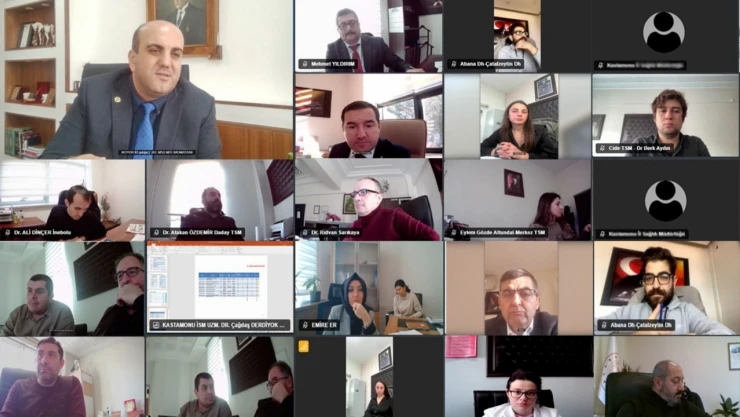 Halk Sağlığı Hizmetleri Değerlendirme Toplantısı Düzenlendi