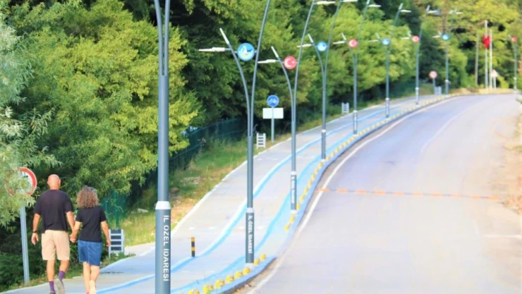 Hamsilos Bisiklet ve Yürüyüş Yolu uzatılacak