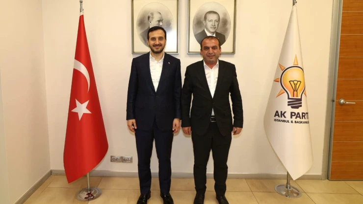 Hanönü Belediye Başkanı Metin Yamalı'dan AK Parti İstanbul İl Başkanı Abdullah Özdemir'e Ziyaret