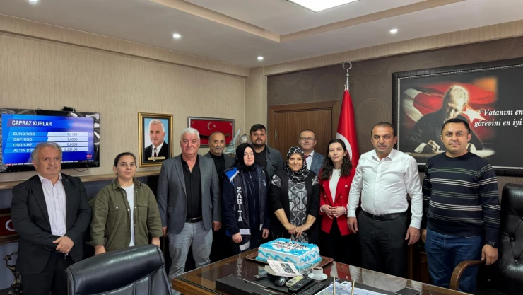 Hanönü Belediye Başkanı Metin Yamalı'ya Sürpriz