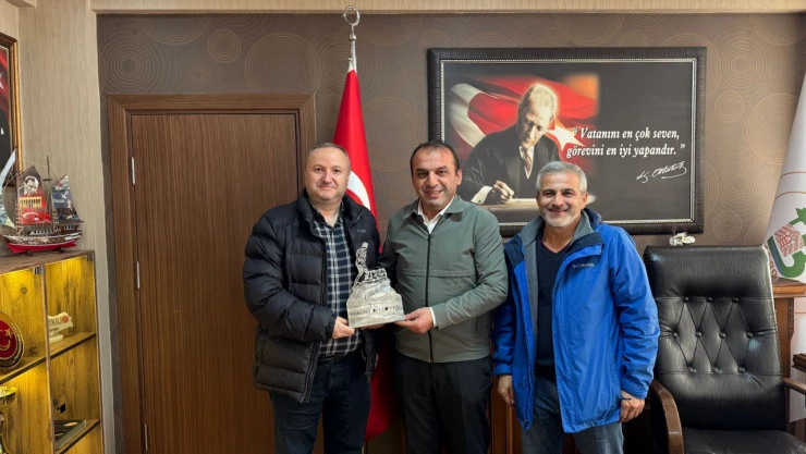 Hanönü Belediye Başkanı Metin Yamalı'ya Nezaket Ziyareti