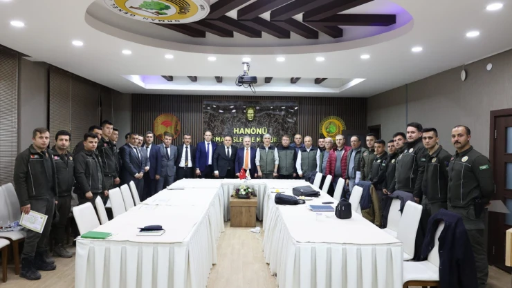 Hanönü'de Başarılı Personele Teşekkür Belgesi