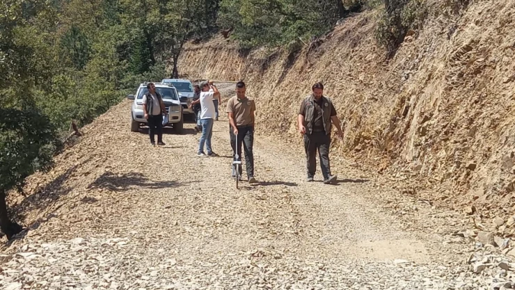 Hanönü'nde Orman Yolu Çalışmaları Tamamlandı