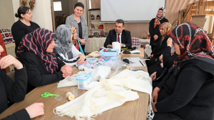 Hasan Gümüş'ten Kursiyerlere Ziyaret