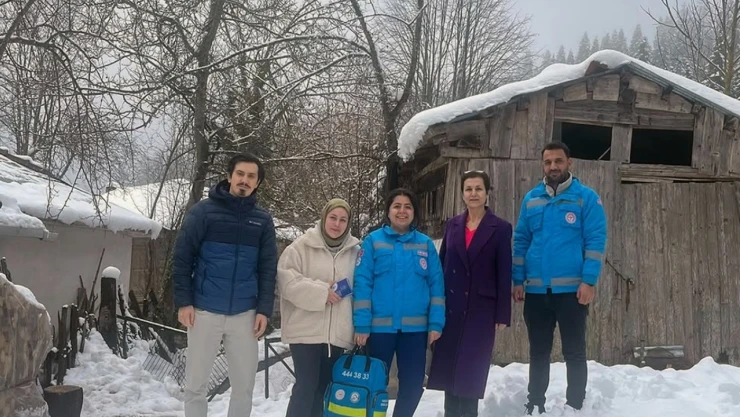 Hava Şartlarına Rağmen Hizmet Devam Ediyor