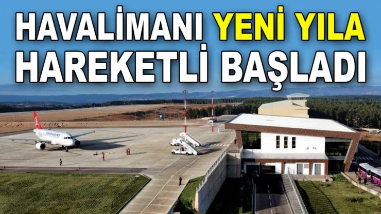 Havalimanı Yeni Yıla Hareketli Başladı
