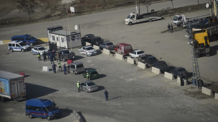 Helikopter destekli uygulamada 3 bin 475 lira ceza kesildi