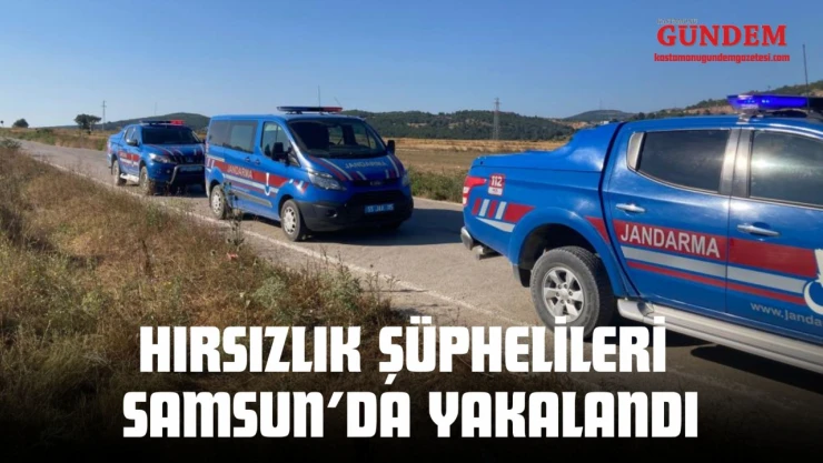 Hırsızlık Şüphelileri Samsun'da Yakalandı