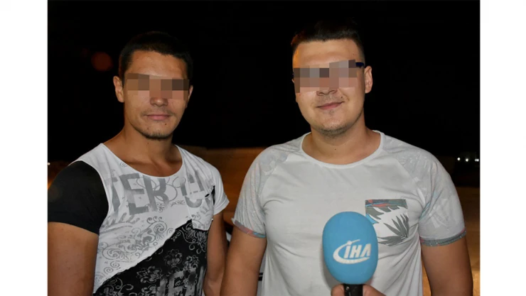 Hız yapan gençler özür diledi