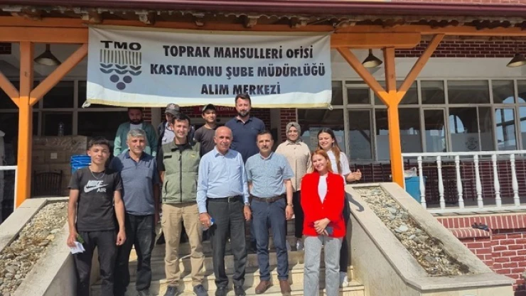 Hububat Alım Sahası Ziyaret Edildi