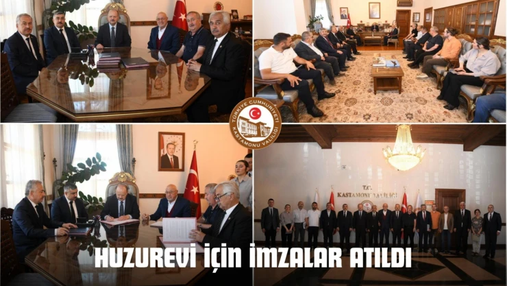 Huzurevi İçin İmzalar Atıldı