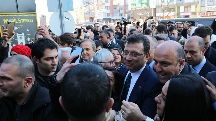 İBB BAŞKANI EKREM İMAMOĞLU 'Kurtuluş yolundayız, İstiklal Yolu'ndayız'