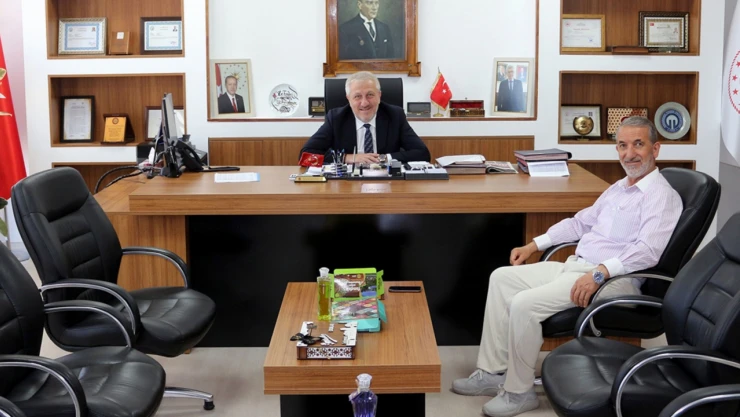 İğdir Çeliker Spor'dan Yavuzyılmaz'a Ziyaret