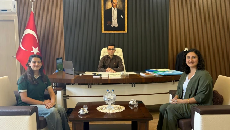 İl Birincisinden Kaymakam Erdoğan'a Ziyaret