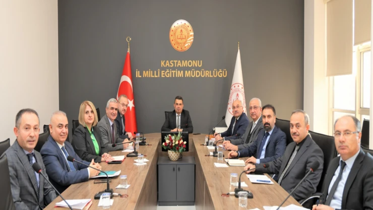 İl Milli Eğitim Müdürlüğü Haftalık Planlamasını Yaptı