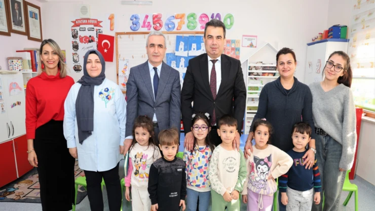 İl Milli Eğitim Müdürü Gümüş, Miniklerle Buluştu