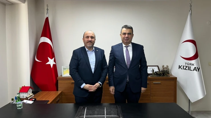 İl Millî Eğitim Müdürü Gümüş'ten, Kızılay'a Ziyaret