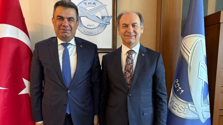 İl Milli Eğitim Müdürü Gümüş'ten, Rektör Er'e Ziyaret