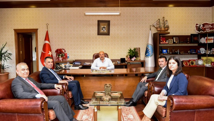 İl Milli Eğitim Müdürü Gümüş'ten Makam Ziyareti