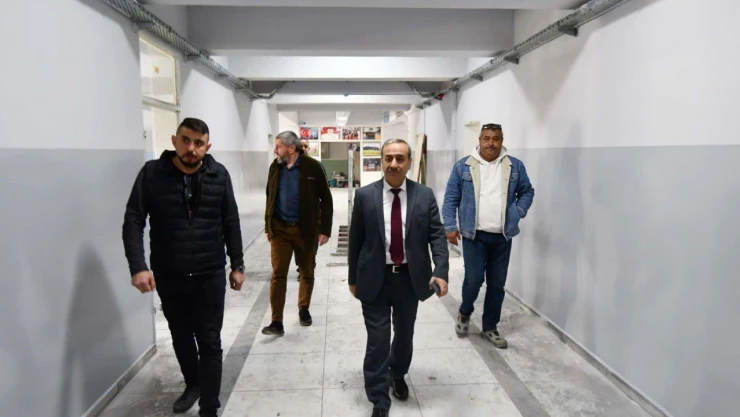 İl Müdürü Nevzat Akbaş'tan okul incelemeleri