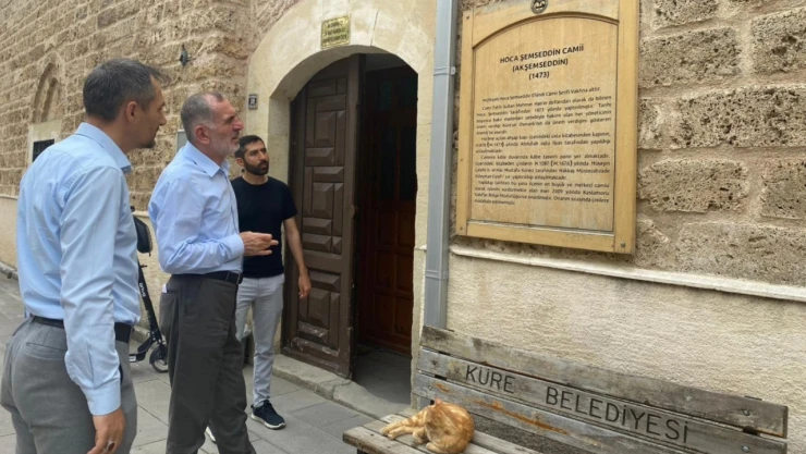 İl Müftüsü Bekir Derin'den Küre'de Tarihi Camiye Ziyaret