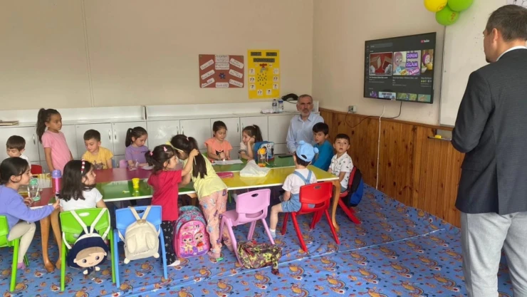 İl Müftüsü Bekir Derin, Küre'de Yaz Kur'an Kurslarını Ziyaret Etti