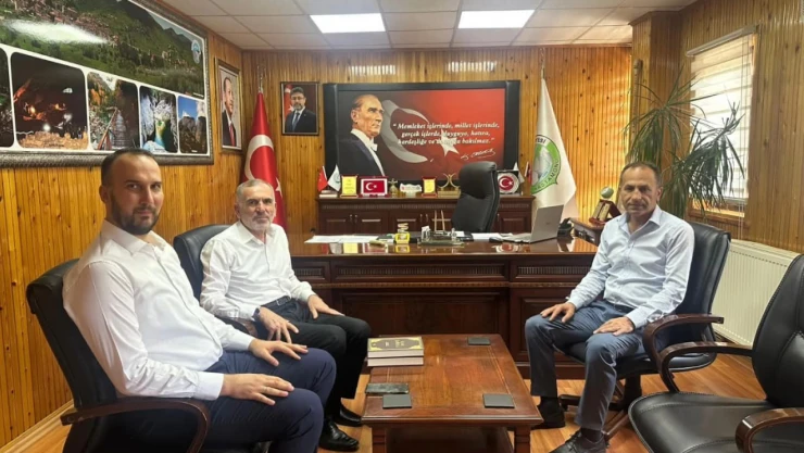 İl Müftüsü Derin'den Başkan Arı'ya Ziyaret