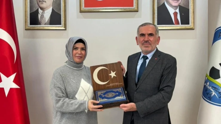 İl Müftüsü Derin'den Başkan Oyar'a Ziyaret