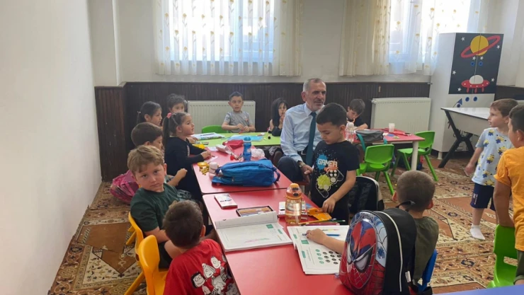 İl Müftüsü Derin'den Kur'an Kursuna Ziyaret