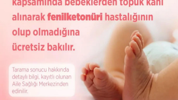 İl Sağlık, Fenilketonüri'ye Dikkat Çekti