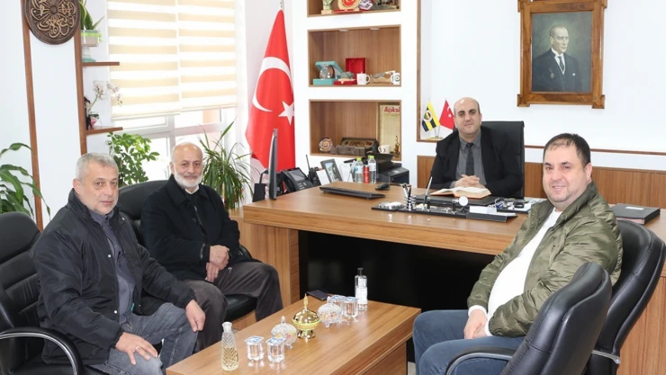 İl Sağlık Müdürü Derdiyok Misafirlerini Ağırladı