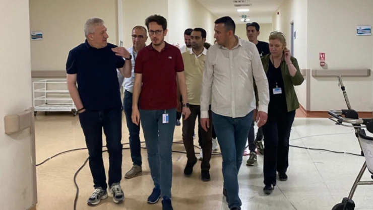 İl Sağlık Müdürü Yavuzyılmaz'dan İnceleme